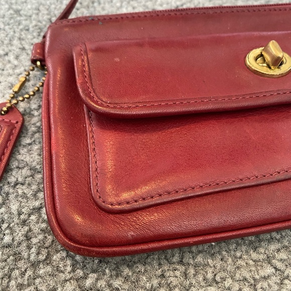 Vintage Coach Calfskin Leather Wristlet - Picture 3 of 9